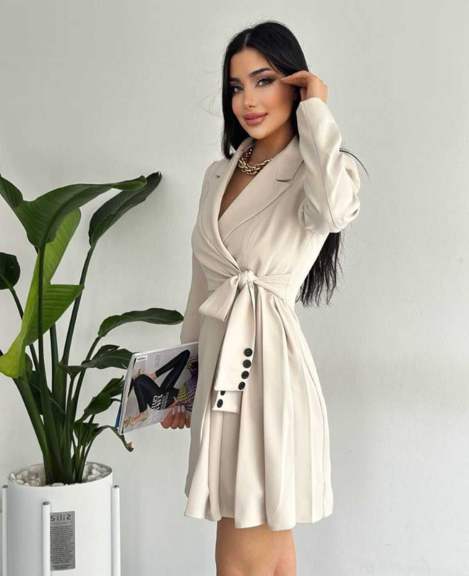 Robe Blazer Croisée